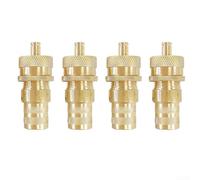Deflatore Pneumatici per Off-Road e Gara Deflatore Pneumatici | Ottone massiccio anti-, durata superiore, valvola automatica, per facile manutenzione, kit completo