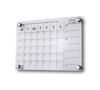 Deflecto A4 Acrylic Weekly/Monthly Planner Wall Mounting System 29.7cm x 21cm, i