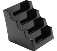 Deflecto Porta biglietti da visita robusto e riciclato, aspetto professionale, f
