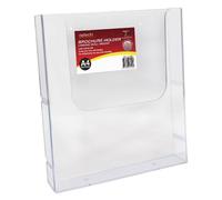 Deflecto supporto da parete porta brochure con capacità extra formato A4 in plas