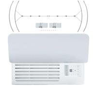 Deflector AC Vent - HVAC retrattile, scudo del deviatore 'aria | Deflettore di direzione del in forma universale per unità interne, pannello di colpo anti-diretto per il soggiorno da soggior