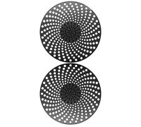 Deflectors for Car, 2 pezzi Air Outlet Baffle, Detachable Wind Direction Adjuster, Compact Anti-Direct Blowing Shield for Vehicle Interior, Road Trip, Driving Comfort Use