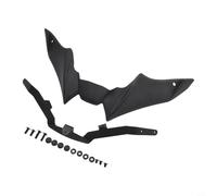 Deflettore aerodinamico per spoiler per moto per MT-09 2021-2023, carenatura fissa anteriore, materiale ABS, fibra di carbonio nera, 39 x 29 x 8 cm (nero)