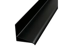 Deflettore Antipioggia Deviatore D'acqua Verticale in Lega di Alluminio | Deflettore Antipioggia per Finestre con Funzione di Prevenzione del Riflusso Dell'acqua Piovana(Black,2.5m(8.2ft))