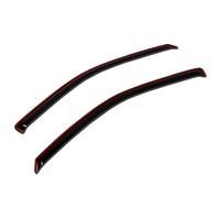 Deflettore antipioggia per visiera TuningPros WV-189i-2P-2, colore fumÃ© scuro, set da 2 pezzi