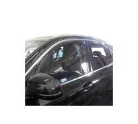 Deflettore antivento compatibile con BMW X3 G01 2017-2024 acrilico scuro 4 pezzi