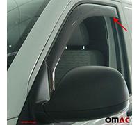 Deflettore antivento compatibile con Mercedes Sprinter W906 2006-2019 acrilico scuro 2X