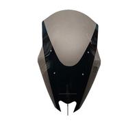 Deflettore Antivento Moto Estensione Spoiler Vento Protezione Dello Schermo Parabrezza Anteriore Per Yamaha N-MAX155 N-MAXL125 2016 2017 2018(Brown)