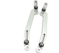 Deflettore antivento moto Per regolatori parabrezza per moto FORZA750 2021 Supporto parabrezza CNC per moto(D'argento)