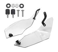 Deflettore Antivento per Moto Parabrezza Paramani Copertura Per R1250Gs Hp R1200Gs Lc Per Rally Per Exclusive R 1200 Gs 2017-2019 Deflettori Coppia Pannelli Laterali(Clear)