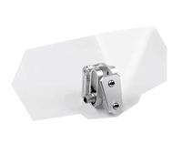Deflettore antivento per moto, universale, per parabrezza regolabile, con clip, prolunga spoiler | Deflettore antivento professionale per moto, accessorio per tutte le stagioni per pendolarismo