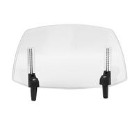 Deflettore Antivento per Parabrezza Moto Regolabile Universale per MT07 MT09 MT10 R1 R3 FZ6 TMAX530 TMAX 500 (Trasparente)