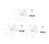 Deflettore Aria Condizionata 3 Pezzi - Anti Colpo Diretto Regolabile, Ventilazione Morbida e Comfort, Accessorio Aria Condizionata Centrale Installazione Facile, Direzione del Flusso Durevole