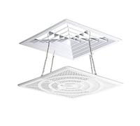 Deflettore Aria Condizionata Centrale A Soffitto, Presa D'aria Anti-Dritta Per Parabrezza Gancio Presa D'aria Condizionata Parabrezza,45Cm