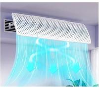 Deflettore aria condizionata centrale ad angolo regolabile, deflettore d'aria retrattile montato lateralmente sul soffitto for impedire il soffio diretto (Color : 1pcs)