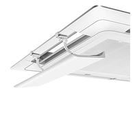 Deflettore Aria Condizionata Centrale, Soffiaggio Anti-Diretto Unità Superiore Condizionamento Generale Deflettore Fibbia Design L'installazione Non è Facile Da Cadere 58X18CM,Confezione Da