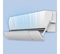 Deflettore Aria Condizionata Pieghevole, Deflettore Condizionatore per Parabrezza Regolabili Anti Soffio Diretto, Deflettore Vento per Aria Condizionata Retrattile Universale (Size : Basic model)