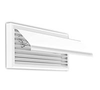 Deflettore Aria Condizionata Regolabile, Deflettore Centrale AC Deflettore Uscita Air Wing Copertura Deviatore Aria, Uscita Aria Condizionata Deflettore Soffiante Anti-Diretto Copertura Guida Vento