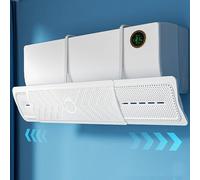 Deflettore Aria Condizionata,Regolabile Deflettore Condizionatore per Casa/Ufficio,Deflettore per Condizionatore,Deviatore Aria Condizionatore Freddo/Calda,Accessori Condizionatori