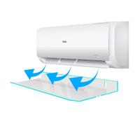 Deflettore Aria per Unita' Interna Climatizzatore 900x280x50 mm Trasparente - Ambra