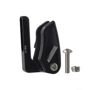 Deflettore catena in alluminio 31,8 mm per ghiaia Bike Protector Alluminio | Stabilizza il movimento della catena, dimensioni del morsetto da 34,9 mm, supporto deragliatore anteriore