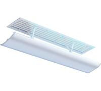 Deflettore centrale dell'aria condizionata Soffio anti-diretto di vento caldo e freddo Parabrezza dell'aria condizionata a soffitto con fori for filtri Anti-condensa Regola liberamente l'angolazione f