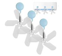 Deflettore climatizzatore - 3 unità di climatizzazione, direzioni regolabili a 360 gradi | Ventola per aria condizionata, anti-diretta, ventola AC per raffreddare il circuito di riscaldamento