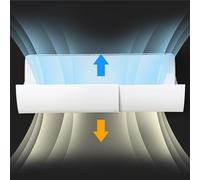 Deflettore Condizionatore Comodo Installazione Con Funzione Telescopica