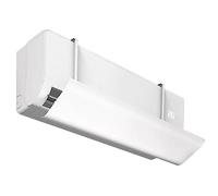 Deflettore Condizionatore - Deflettore D'aria Regolabile ad Angolo, Anti-condensa per La Casa Portatili Climatizzatore (Size : 123cm(48.4in))