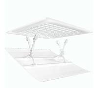 Deflettore Condizionatore Universale Con Cotone Impermeabile-Elimina Condensa Parabrezza Aria Condizionata Regolabile Scudo Del Condizionatore Prevenire Il Soffiaggio Diretto (Size : A-60 * 60CM)