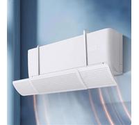 Deflettore Condizionatore Universale Deflettore Condizionatore A Parete,Bianco Regolabile Parabrezza Aria condizionata Scudo 58-96cm, Freddo/Calda, per casa/Ufficio,Anziani, Neonati, Donne