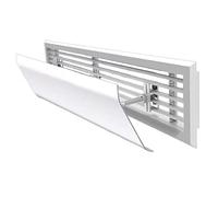 Deflettore Condizionatore Universale Materiale Dells'ABS, Regolabile Parabrezza Aria Condizionata Scudo del Condizionatore Freddo/Calda, Prevenire Flusso Diretto di Aria Aria (Size : A-20 * 120CM)