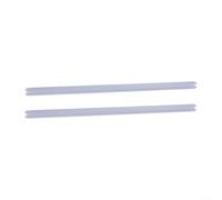 Deflettore d'acqua di ricambio per porte della doccia, guarnizione da 50 cm, 2 pezzi per un'efficace prevenzione delle perdite (10 mm)