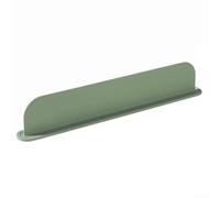 Deflettore d'acqua in silicone per cucina, bagno, cucina, bagno, piano di lavoro, lavello, ripiano di ritenzione dell'acqua, riutilizzabile, anti-schizzi (verde)
