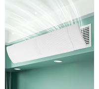 Deflettore d'aria AC compatibile con soffitto, design regolabile per una migliore gestione del flusso d'aria (filtro M-Anion)