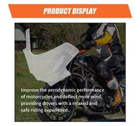 Deflettore D'Aria Per Parabrezza Moto 125 200