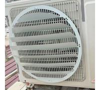 Deflettore del climatizzatore per unità Esterna,Deflettore di Uscita dell'Aria in Acciaio Inossidabile Paravento Anti-soffiaggio Diretto,Griglie di Protezione del condensatore del compressore CA