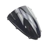 Deflettore Del Vento Per Ninja Per Zx6R 636 2005 2006 2007 2008 05 06 07 08 Per Zx10R 2006 2007 06 07 Moto Parabrezza Parabrezza Regolabile Cupolino(Black)