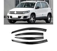 Deflettore Del Vento Per VW Tiguan 2010-2014 2015 2016,Parapioggia Per Finestrino Dell'Auto,Deflettore Per La Pioggia,Deflettori Adesivi,4 Pezzi