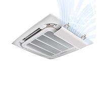 Deflettore della Bocchetta dell'Aria a soffitto, deflettore del condizionatore d'Aria per l'aria condizionata centralizzata, deflettore del Vento Regolabile ad Angolo in ABS, deflettore