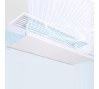 Deflettore Dell'aria CondizionataCentralizzata, Deviatore Aria Condizionatore Regolabile, Migliora la Circolazione di Raffreddamento e Riscaldamento, Deflettore Aria Condizionata for Ufficio