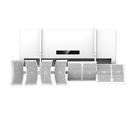 Deflettore Di Sfiato Dell'aria, Parabrezza Dell'aria Condizionata Soffiaggio Anti-diretto Condizionatore D'aria Uscita Coperchio Deflettore Del Vento Universale Montato a Parete