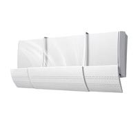 Deflettore di ventilazione del condizionatore d'aria, guida 'aria AC a parete, pannello di parata di direzione del regolabile, nessuna installazione di trapano per casa, camera da letto