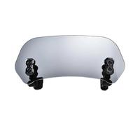 Deflettore Estensione Universale Per Parabrezza Moto Da 210 Mm Spoiler Regolabile Deflettore Per Schermo AntiVenti Parabrezza Antigraffio(Smoky Gray)