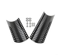Deflettore Fiamma 30-76cm per Barbecue Gas Deflettore Fiamma | Lunghezza estensibile 30-76cm, compatibile con modelli, sostituzione per facile e veloce