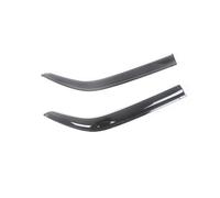 deflettore finestra Compatibile con Per GOLF 5 2005-2010 3 porte Auto nero colorato finestrino laterale per auto visiera protezione tende da sole ripari pioggia Ventvisor