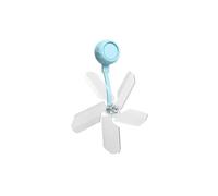 Deflettore For Bocchette Di Ventilazione Dell'aria Condizionata, Ventosa, Set Di 3 Deflettori For La Direzione Del Vento Della Ventola, Guida Di Soffiaggio(Blue)