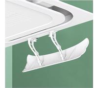 Deflettore for condizionatore d'aria Installazione senza perforazione e adesivo Deflettore for presa d'aria for condizionatori centrali a soffitto/finestra/parete/a parete (Size : 3Pcs)