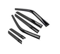 Deflettore for finestrini auto compatibile con Fangchengbao 5 Leopard 5 Denza B5 Accessori 2024 2025 2026 Copri visiera parasole for auto antipioggia(6PCS Black)