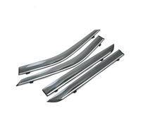 Deflettore for finestrini compatibile con Nissan Kicks 2017 2018 2019 2020, deflettore antivento for auto, parasole, parasole, copertura antipioggia, adesivi, accessori